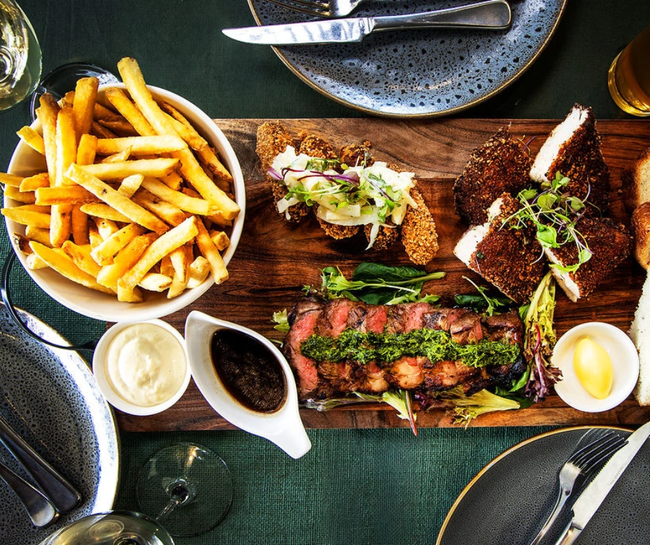 Tinamba Hotel Steak Specials Restaurant Stay at Happy Days Accommodation Near Maffra